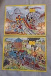 Vintage Jaymar Walt Disney Mickey Mouse Lot Of 2 Child Puzzles Cardboard 1960'S. Fixed Price $18.00.