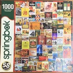 Springbok Whiskey & Scotch 1000 Pieces Jigsaw Puzzle Art Complete Htf. Fixed Price $17.95.