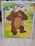1999 Playskool Little Bear Woodboard Puzzle 8 Pieces Maurice Sendak *has Wear*. Fixed Price $19.75.