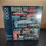 Classic Cars Jigsaw Puzzle 2000 Pieces Springbok Hallmark 1987 Sealed! #PZL9403. Fixed Price $21.95.