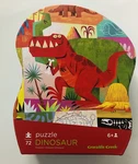 Crocodile Creek Dinosaur Educational 14" X 19" Jigsaw Puzzle 72 Piece. Fixed Price $25.50.