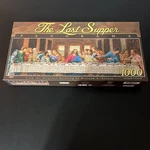 The Last Supper Brown Panorama 1000 Piece Smooth Wood Family Jigsaw Puzzle. Fixed Price $10.00.