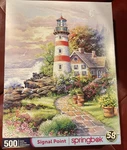 Springbok Puzzles Signal Point 500 Piece Jigsaw 18 X 23.5!!. Fixed Price $13.99.