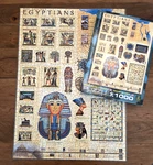 Eurographics Ancient Egyptions Puzzle 1000 Piece Jigsaw History Complete. Fixed Price $17.85.