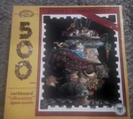 Ceaco The Burden Of Responsible Man Puzzle 500 Pc Cork James Christensen. Fixed Price $23.00.