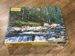 Golden 1000 Piece Puzzle Scenic Falls Sealed 21.5" X 27.5" 4777-50. Fixed Price $19.99.