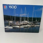 Nib Vintage Mb York Northeast Harbor Maine 1500 Piece Jigsaw Puzzle. Fixed Price $18.00.