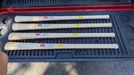 Lot Of 4 Hickory 36" Railroad Mining Coal Clay Pick Axe Handle. Fixed Price $64.99.