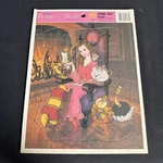 Beauty & The Beast Walt Disney Golden Frame Tray Children Kids Puzzle Belle Chip. Fixed Price $24.53.