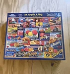 Rare! White Mountain "an Apple Day" 1000 Pc Jigsaw Sealed New. Fixed Price $79.00.