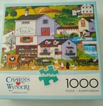 Buffalo Games 1000 Pc Charles Wysocki Virginia's Nest Jigsaw Puzzle New Chickens. Fixed Price $9.99.