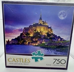 Buffalo Majestic Castles Mount Saint Michel France 750 Pc Jigsaw Puzzle. Fixed Price $7.99.