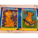 Vintage 1995 Playskool Disney Lion King Wood Board Puzzle Set Simba 2-5 Years. Fixed Price $25.00.