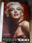 Eurographics Marilyn Monroe Red Portrait Jigsaw Puzzle (1000-PIECE). Fixed Price $13.05.