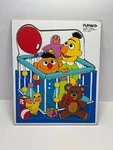 Vintage Playskool Puzzle Bert And Ernie 315-25 Made Usa 9 Pieces *free Ship*. Fixed Price $16.17.