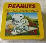 Peanuts Day The Park 550 Pcs Collector's Puzzle Tin New/sealed Usaopoly. Fixed Price $42.22.