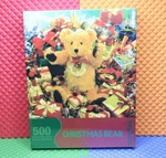 2002 Springbok Christmas Bear Holiday 500 Piece Jigsaw Puzzle Interlocking. Fixed Price $17.99.