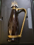 Rare Budweiser Anheuser-busch Prototype Bottle Bronze Handle- American Eagle Top. Fixed Price $95.00.