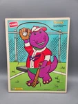 Vintage Barney & Friends Ball Wooden Puzzle 1993 Playskool Lyons 328-02. Fixed Price $14.89.