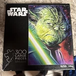 Star Wars Yoda Jedi 300 Piece Jigsaw Puzzle, Buffalo Games Disney. Fixed Price $7.00.