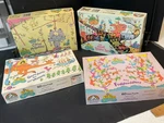 Lot 4 Vtg Dr. Seuss Jigsaw Puzzles Random House 60 Pc 16.25"X11.5". Fixed Price $45.00.