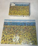 Where's Waldo? On The Beach 100-PIECE Jigsaw Puzzle #623 1989 Complete. Fixed Price $18.99.