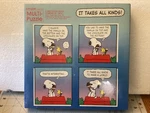 Springbok Snoopy 4 Mini Puzzles "it Takes All Kinds!" Complete Vintage. Fixed Price $18.00.
