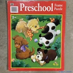 Vintage Rose Art 1993 Preschool Puppies 7 Piece Frame Tray Jigsaw Puzzle. Fixed Price $6.75.