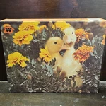 Vintage Whitman Babies Everything's Ducky 63-PIECE Interlocking Puzzle. Fixed Price $5.00.