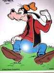 Playskool Disney Goofy Particle Board Puzzle (190-8) Vintage, Ca 1970. Fixed Price $16.99.