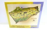 New Puzzles Plus Map Of Cumberland County Pennsylvania 500 Piece 18 X 24. Fixed Price $11.99.