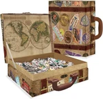 Florida 1000 Piece 19" 27" Jigsaw Puzzle / Collectible Suitcase Box Brand New!. Fixed Price $19.50.
