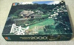 New Milton Bradley Magnum Series Buckland In The Moor 2000 Piece Puzzle 4280-8. Fixed Price $18.99.