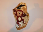 Monkey In Jungle Decorative Wooden Puzzle Box - Gamer Room Myrtle. Fixed Price $39.95.