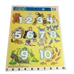 Vintage 1988 Golden First Fun Numbers Frame-tray Puzzle Animals 8301 Usa Made. Fixed Price $9.99.