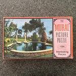 Vtg Warren Italian Fish Pond The Mural Picture Jigsaw Puzzle 1200 Pcs. Fixed Price $9.99.
