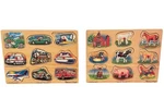 Melissa & Doug Transportation Animal Puzzle Wooden With Sound. Fixed Price $20.00.
