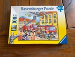 Ravensburger Puzzle - Fire Department 100 Piece 2009 Complete. Fixed Price $15.00.