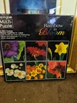 Springbok Rainbow Bloom *new* Six-puzzles Pzl 3508 Each 7" 70+PCS. Fixed Price $35.00.