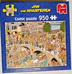 Jumbo Jan Van Haasteren Jigsaw Puzzle King's Day 950 Pc Comic 25.6" X 19.3" 2023. Fixed Price $27.99.