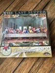 Inspirations The Last Supper 1000 Pc Jigsaw Puzzle Cra-z-art Family Game Night. Fixed Price $15.95.