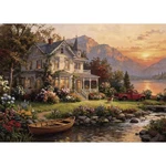 Puzzles For Adults 1000 Pieces, Victorian House With Letter.... Fixed Price $26.17.