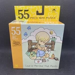 Vintage Precious Moments "love Is The Glue That Mends" 55 Piece Mini Puzzle. Fixed Price $10.00.