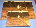 Assembled Wings Of Autumn Springbok Jigsaw Puzzle 500 Complete Pheasant Bird. Fixed Price $10.00.
