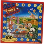 Ceaco "search China For Small Stuff" Educational Jigsaw Puzzle 100 Pieces Rare. Fixed Price $29.92.