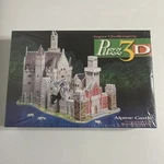 3D Alpine Castle 4436 Super Challenging 1000 Pc Puzzle Milton Bradley 1994. Fixed Price $33.78.