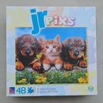 Sure-lox 48PC Jigsaw Puzzle Animals Cat Dog Cardboard Interlocking 2012. Fixed Price $10.00.