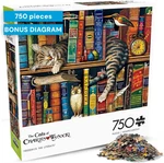 - Frederick The Literate 750 Piece Cat Jigsaw Puzzle For Adults Charles Wyso. Fixed Price $25.32.