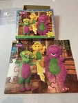 Vintage 1999 Mb - Pbs Barney & Friends Jigsaw Puzzle 24 Pieces 100%. Fixed Price $15.99.