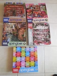 Springbok Jigsaw Puzzle Lot - Preserves Colors Treasures 1000 Pc Complete. Fixed Price $29.99.